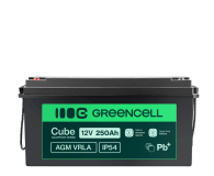 Green Cell Cube AGM VRLA IP54 12V 250Ah - 1364792 - zdjęcie 2
